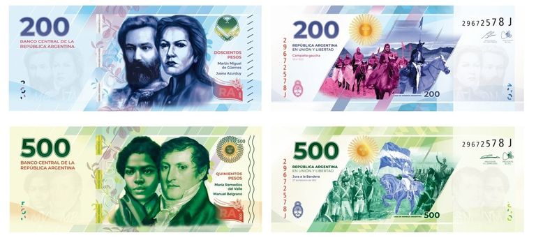 nuevos billetes