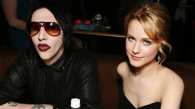  Marilyn Manson y Evan Rachel Wood