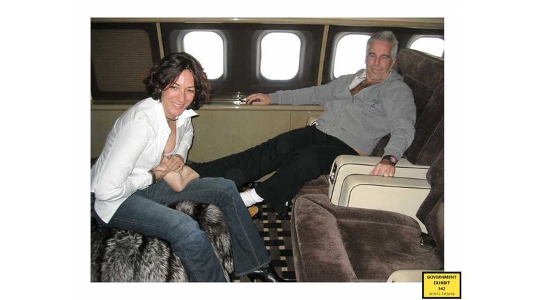 Jeffrey Epstein Ghislaine Maxwell 20250714