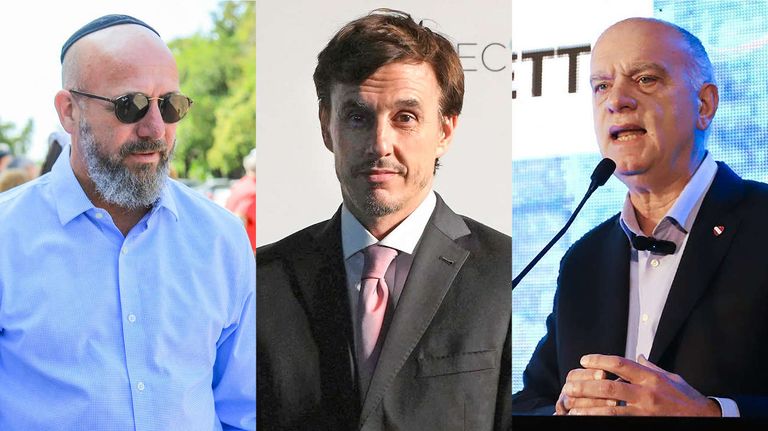 Waldo Wolff, Roberto García Moritán y Néstor Grindetti 20231122