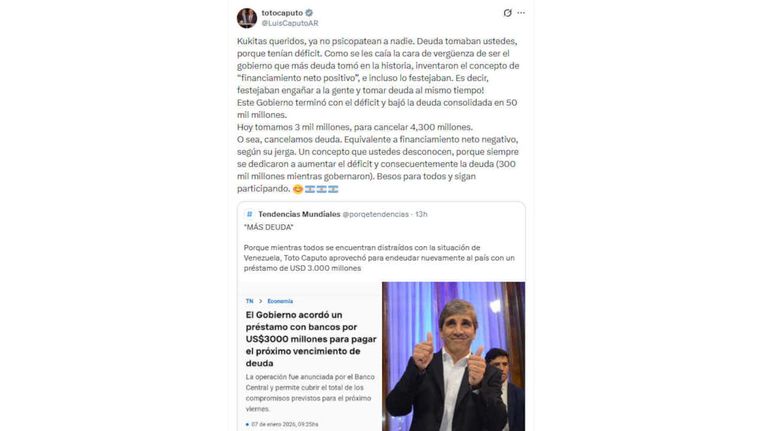 Luis Caputo 20260107