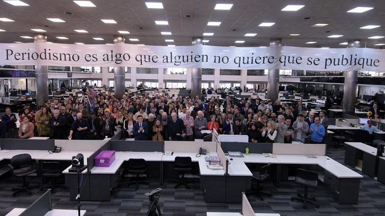 Celebración del día del periodista 
