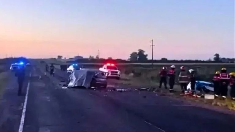 Choque frontal en Entre Ríos: tres personas murieron en un accidente en la Ruta 20