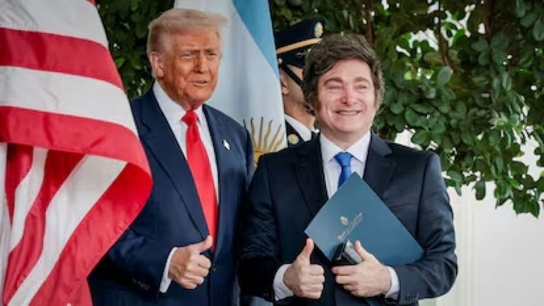 Milei Trump