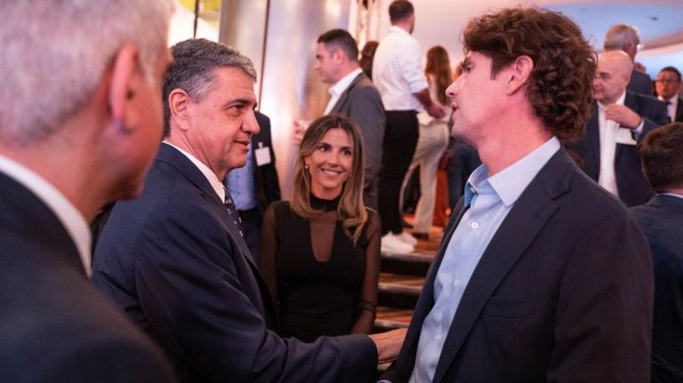 20230106 Jorge Macri y Martín Lousteau.