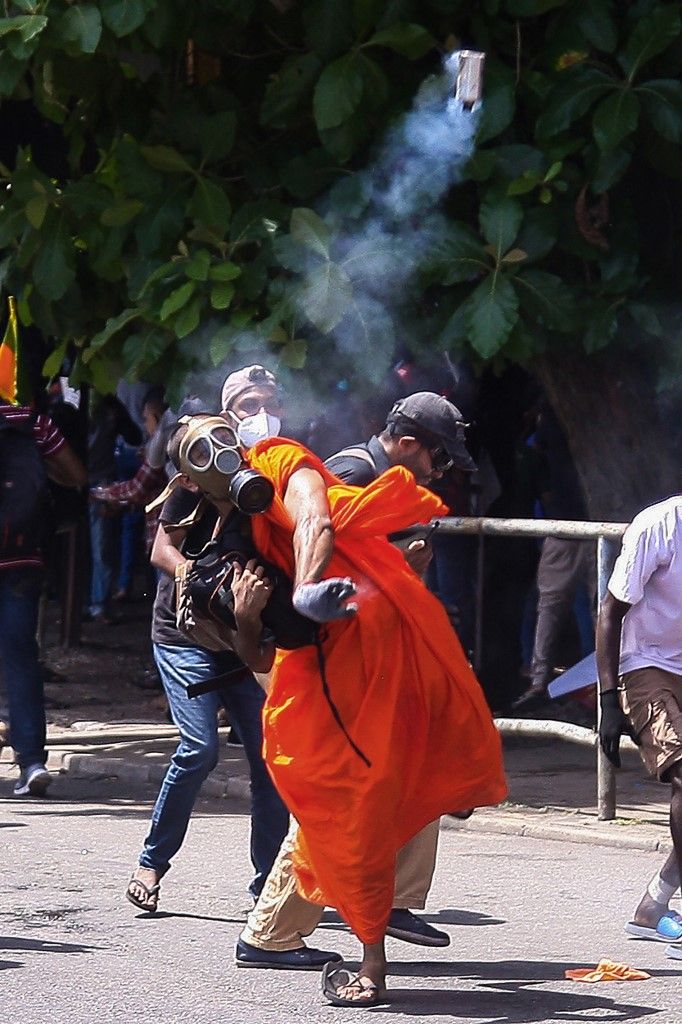 Crisis en Sri Lanka.