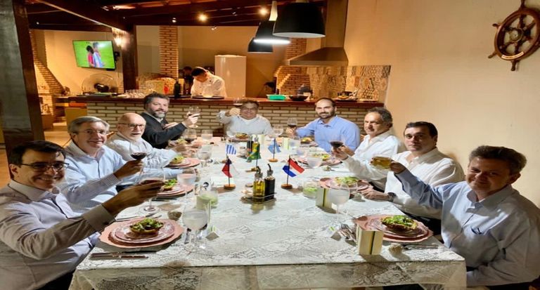 Scioli Daniel Bolsonaro Eduardo cena 20201119