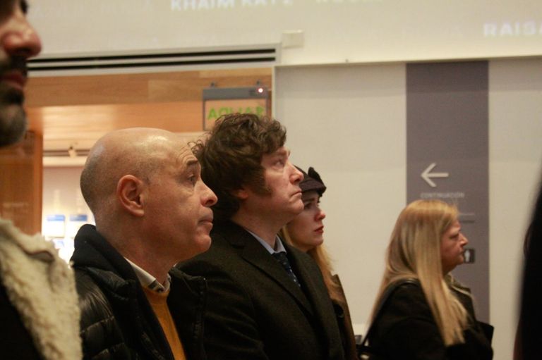 Javier Milei visitó el Museo del Holocausto g_20230720