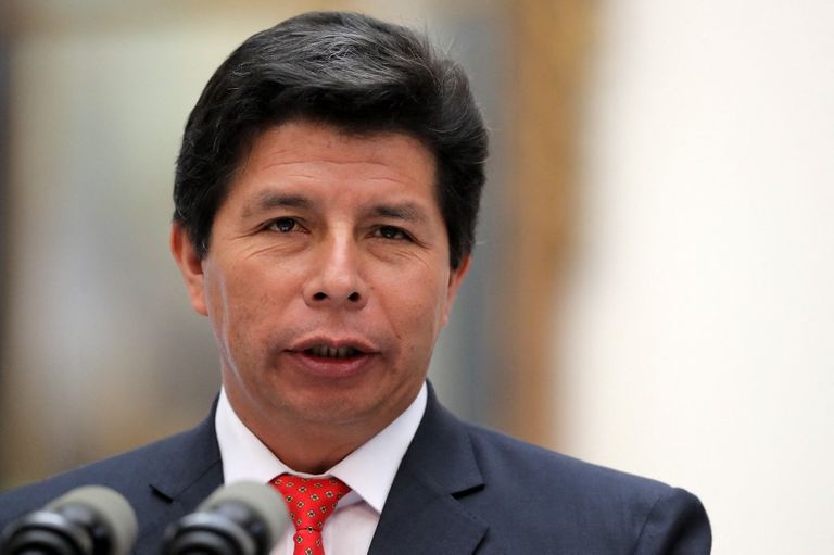 Pedro Castillo, presidente de Perú