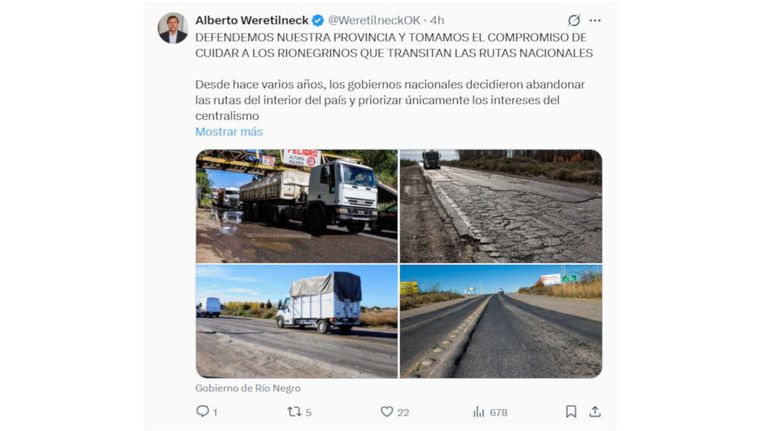 Alberto Weretilneck X 20260417