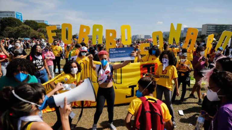 protestas contra bolsonaro
