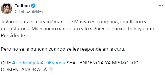 talibánmilei