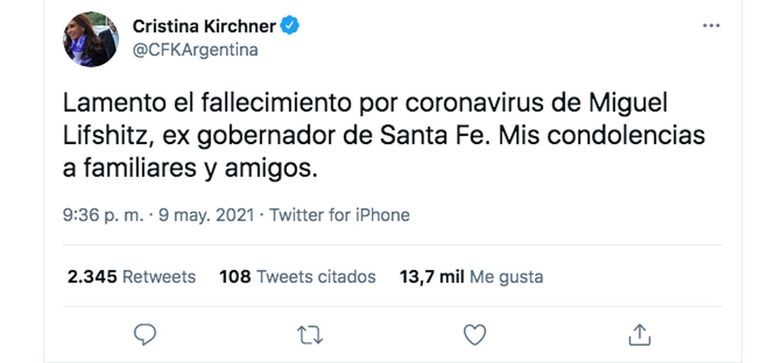 Despedida de políticos al ex gobernador Miguel Lifschitz 20210510