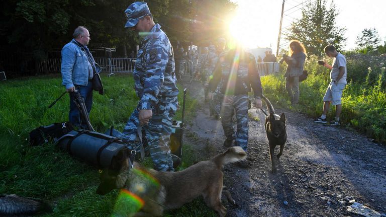 RUSIA UCRANIA, CONFLICTO, PRIGOZHIN FUNERAL 20230829