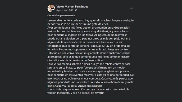 Kirchner Crítica Medios