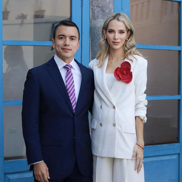 Lavinia Valbonesi, la influencer de 25 años que se transformó primera dama de Ecuador