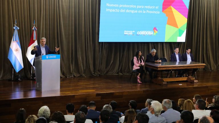 Anuncio protocolo Dengue en Córdoba