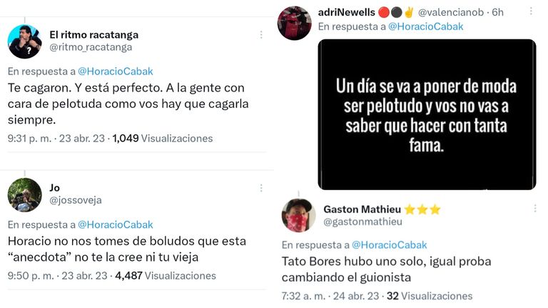 Chiste de Horacio Cabak sobre la inflación