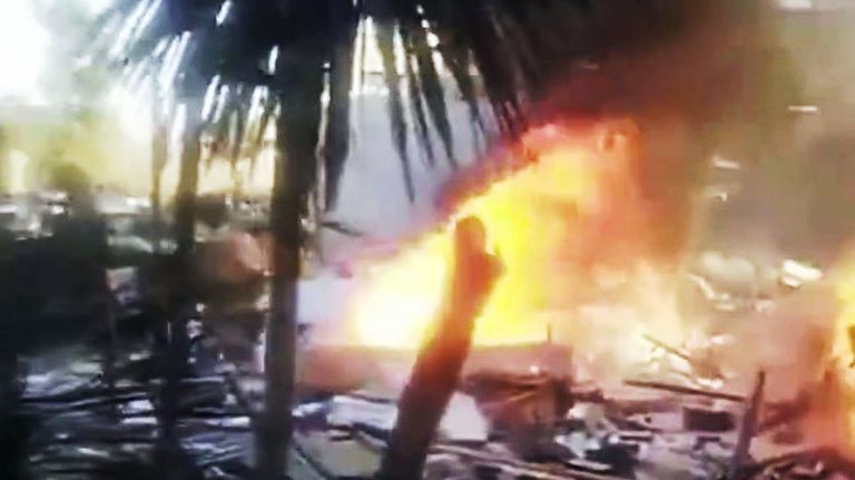 Explosión en Country de Chascomús