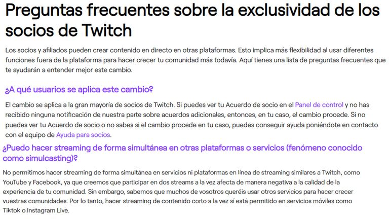 Los streamers podrán transmitir en Twitch, Instagram y TikTok de manera simultánea