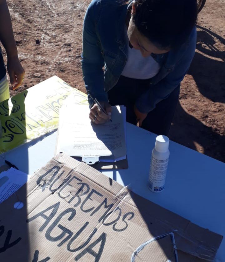 Reclamos por agua en Misiones.