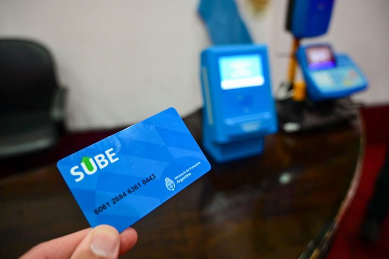 Tarjeta sube Villa María