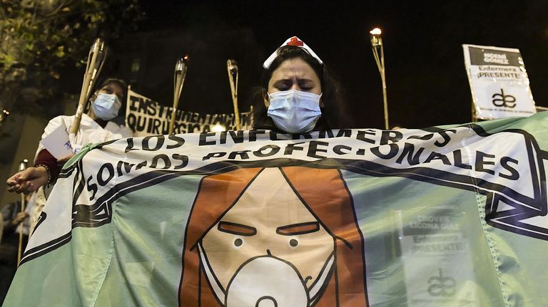 Enfermeros de la ciudad de Buenos Aires 20210512