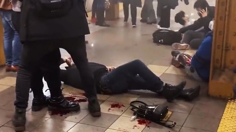 Tiroteo en el subte de Nueva York 20220412