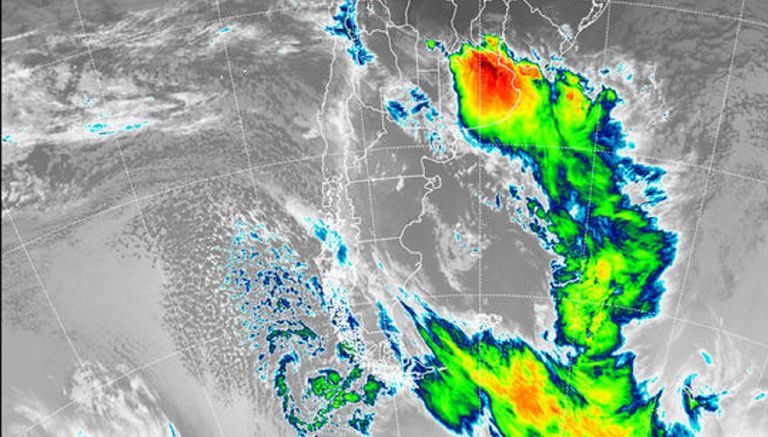 Alerta por tormentas fuertes
