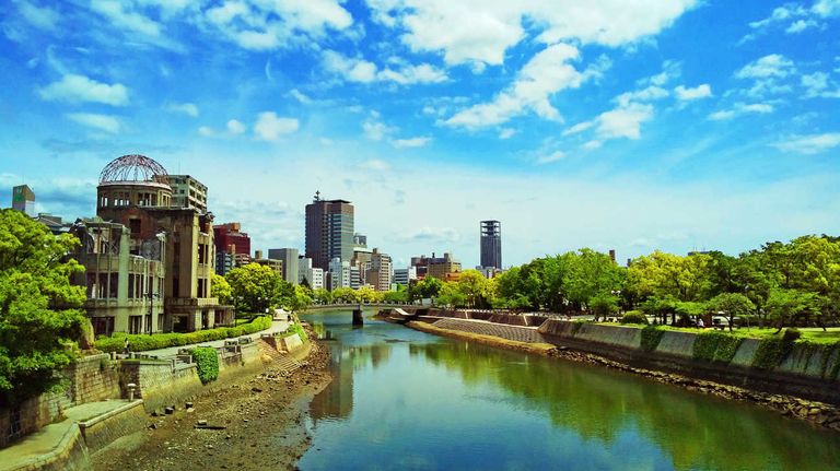 Exposición sobre las bombas atómicas y la paz de Hiroshima y Nagasaki