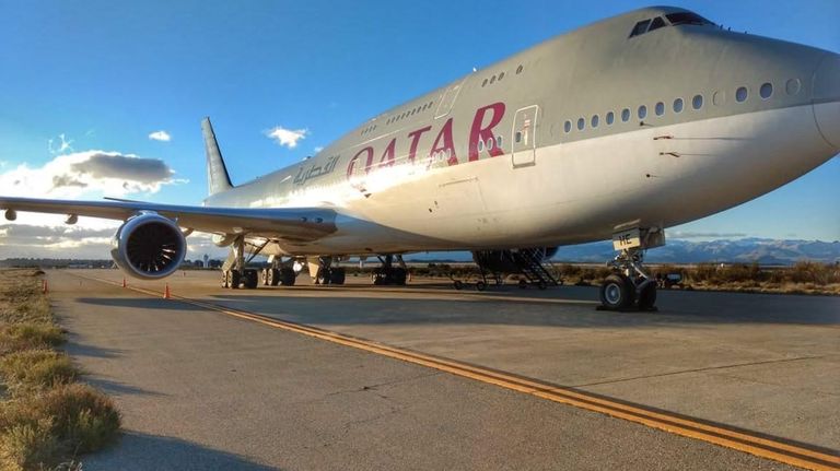 Boeing 747 de Qatar Airways 20230106