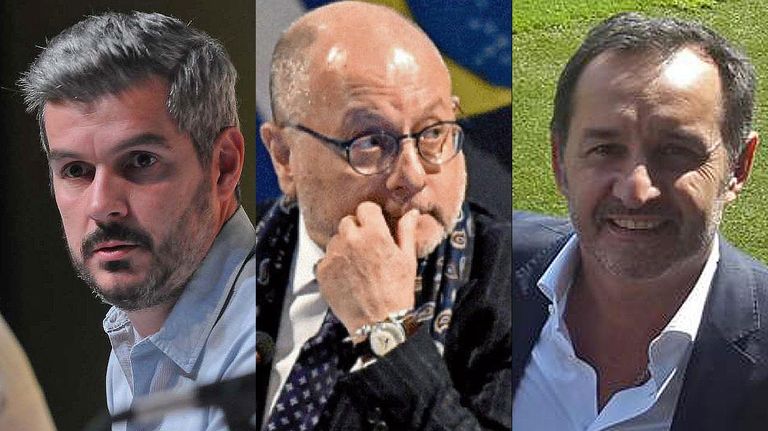Marcos Peña, Jorge Faurie y Fulvio Pompeo. 20210819
