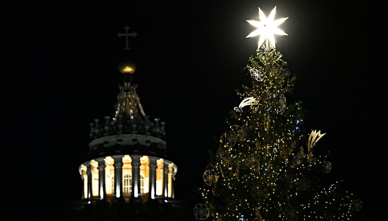 Pesebre en el Vaticano.