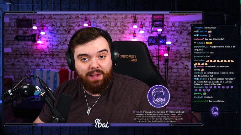 Ibai cumplió dos años en la plataforma de Twitch