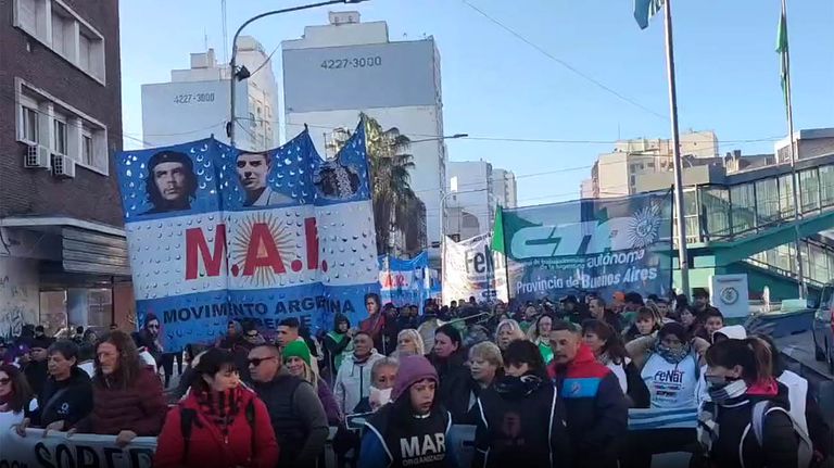Movilizaciones y cortes por manifestaciones