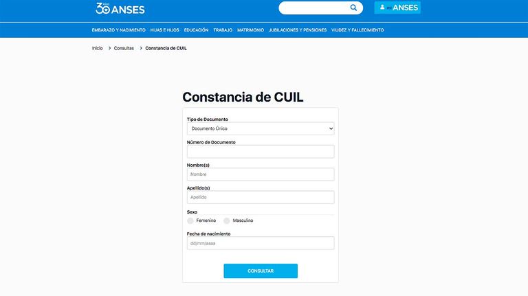 Constancia de CUIL 20220818
