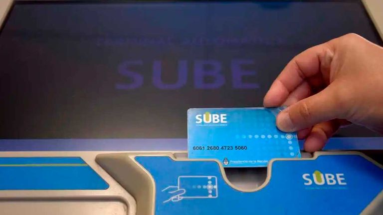 Tarjeta Sube 18052026