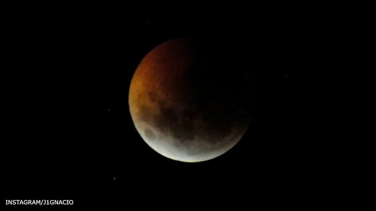 fotos eclipse super luna roja
