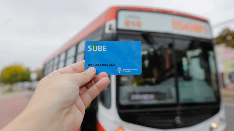 Tarjeta Sube 20230830