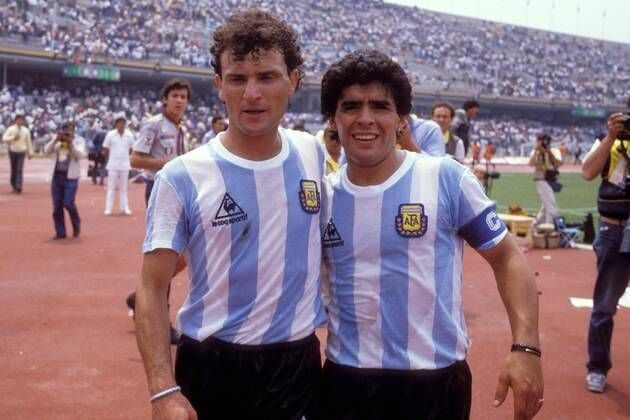Cuciuffo y Maradona