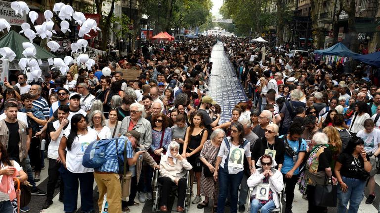 Marcha 24M memoria, verdad y justicia 20250324