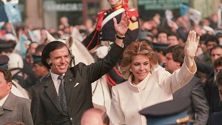 vida de carlos menem