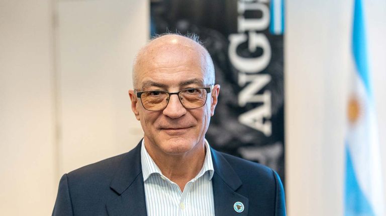 Amadeo Derito, presidente de la Asociación de criadores Angus.