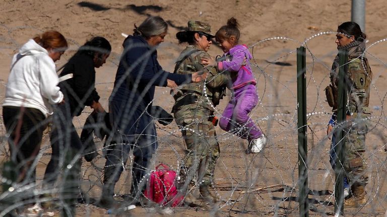 El paso, Texas, fronte de Estados Unidos con México