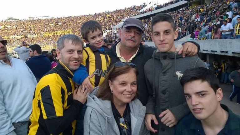 Pablo Hohberg y familia