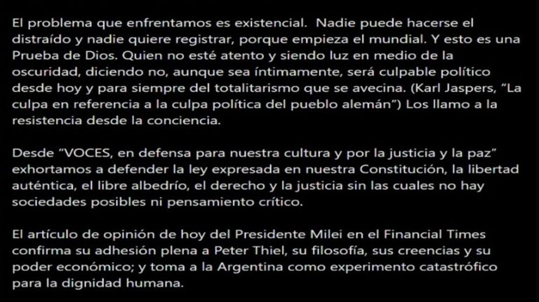 Carrio contra Milei 2