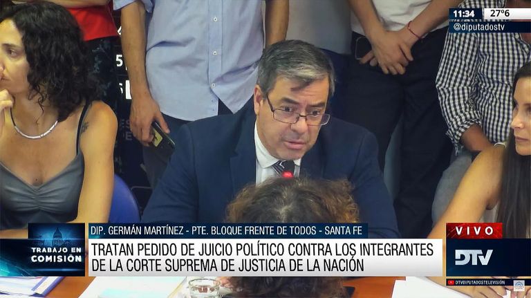 Comisión de Juicio Político contra los integrantes de la Corte Suprema de Justicia de la Nación