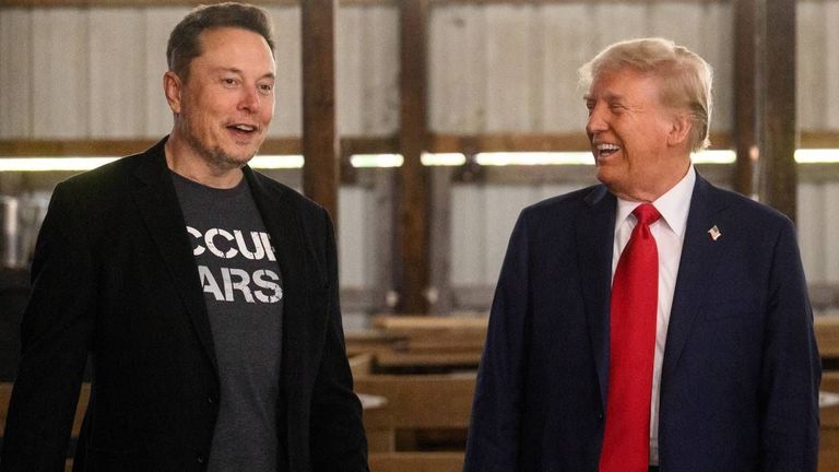 Trump y Musk