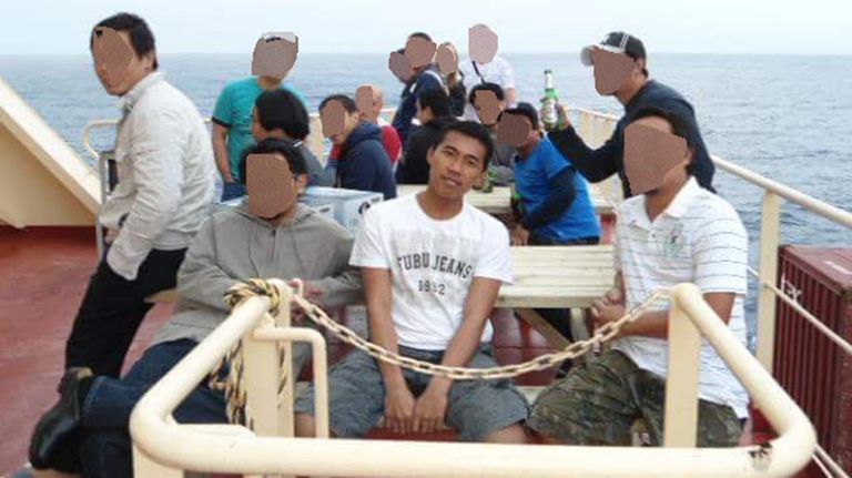 marinero filipino Longno. 20200904