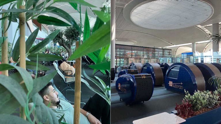 Relax en el aeropuerto de Estambul 202509234